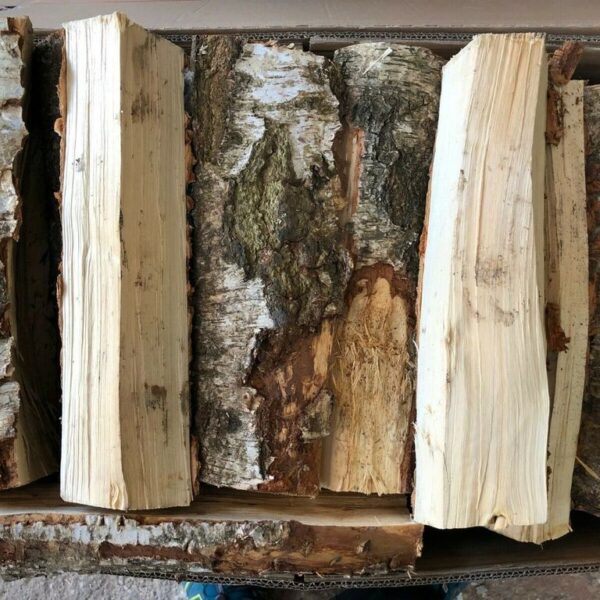 210 KG Birke Feuerholz Brennholz Kaminholz Holz trocken 25 cm lang