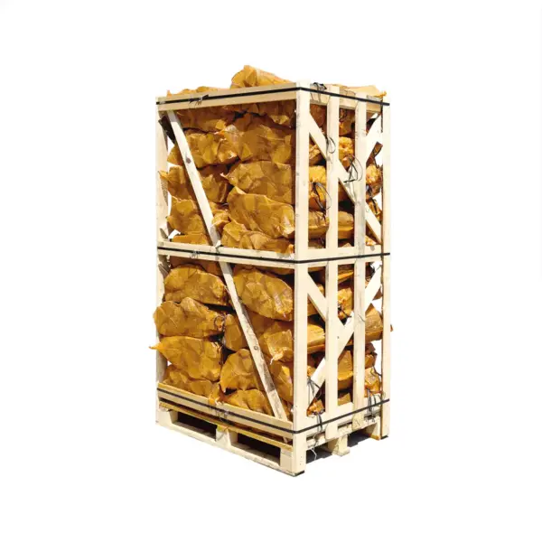 brennholz-markt.com ® Kaminholz Birke 25cm im Sack 54 x 40L/15kg Sack