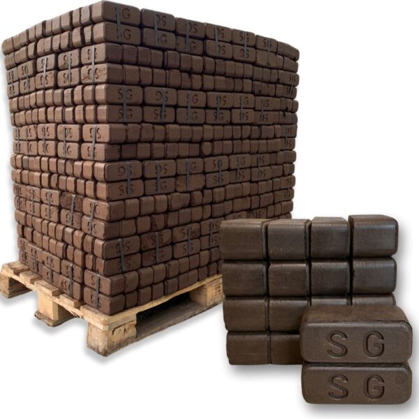 960KG Palette Premium Torfbriketts aus DE. Vergleichbar Kohle Briketts Ofen Kamin Heizen