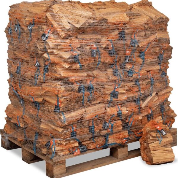 Heizfuxx Anzündholz Blue Weichholz 3kg x 96 Sack 288kg Palette