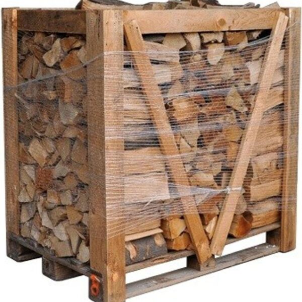 Kaminholz 1 RM auf Palette Hartholz Mix Buche, Esche, Birke oder Eiche trocken